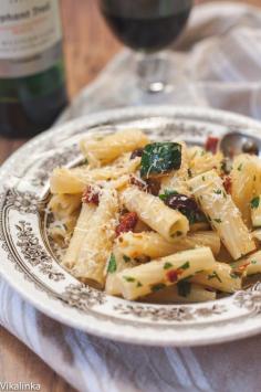 Mediterranean Pasta with Zucchini: quick, light and healthy this pasta comes together in 25 minutes.
