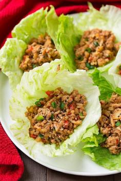 Slow-Cooker Asian Chicken Lettuce Wraps