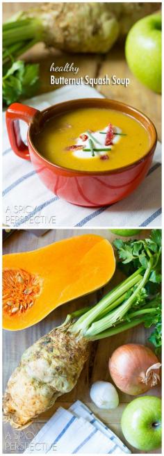 
                    
                        Amazing Cream Butternut Squash Soup #paleo #vegan
                    
                