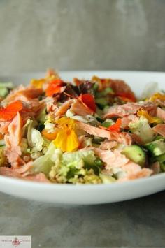 smoked trout summer salad