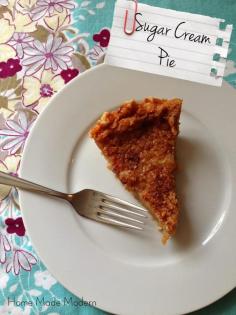 
                    
                        Home Made Modern: Old Fashioned Sugar Cream Pie
                    
                