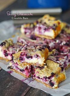Berry Cheesecake Bars