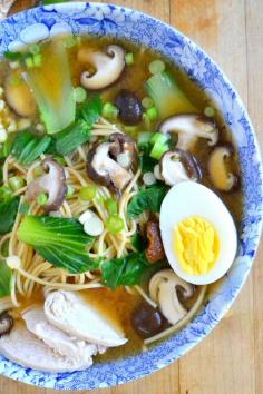 Japanese noodle bowls. YUM!