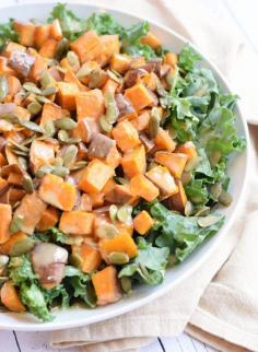 
                    
                        KALE SWEET POTATO TAHINI SALAD
                    
                