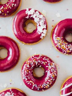 
                    
                        Blueberry glazed earl grey doughnuts
                    
                