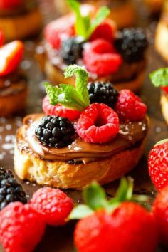 
                    
                        Nutella Berry Crostini
                    
                