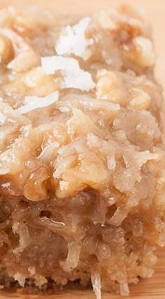 Easy Oatmeal Cake with Amazing Coconut Walnut Icing