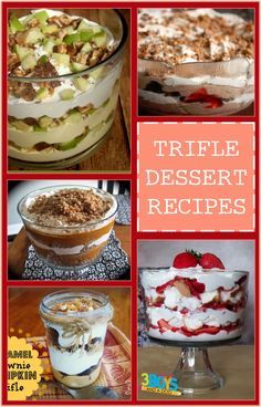 
                    
                        Trifle Dessert Recipes
                    
                
