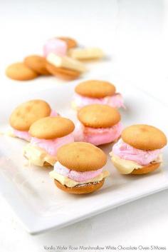 
                    
                        Vanilla Wafer Rose Marshmallow White Chocolate S’mores
                    
                