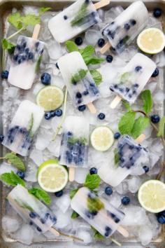 
                    
                        Blueberry Mojito Popsicles
                    
                