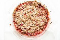 
                    
                        strawberry black sesame seed crumble
                    
                