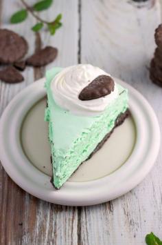 Mint chocolate ice cream cake