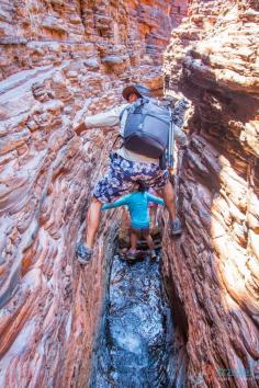
                    
                        Spiderman walk in Karijini National Park - Western Australia
                    
                