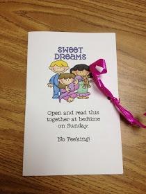 Back to school ~ sweet little poem and magic glitter for the night before school starts!  Sweet Honey in 2nd