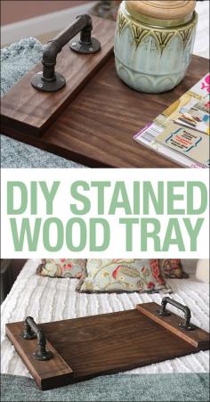 #diy #wood #tray #project