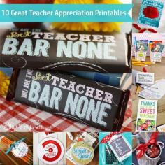 If your child has a special teacher in his or her life, give them one of these cute gifts complete with a free printable!