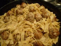 This super easy and fast Meatballs Stroganoff recipe has become a favorite. No cream of mushroom!