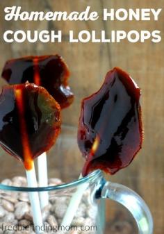 Honey Flavored Homemade Cough Lollipops - Soothe coughing and wheezing with the help of these yummy homemade lollipops. They are especially great for young children who can't have cough drops. - #Are #can't #children #Cough #coughing #Drops #especially #Flavored #Great #have #Help #Homemade #Honey #Lollipops #Of #Soothe #These #they #wheezing #Who #with #young #Yummy #interiordesign #interior #design #art #diy #home