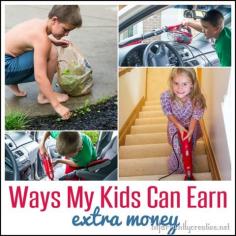 
                    
                        Kids and Parenting | Ways My Kids Can Earn EXTRA Money {outside of weekly chores}
                    
                
