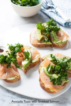 
                    
                        (via Avocado Toast with Smoked Salmon &amp; Kale | the little kitchen)
                    
                