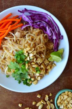 easy pad thai chicken