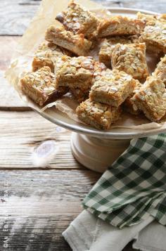 Salted butterscotch bars