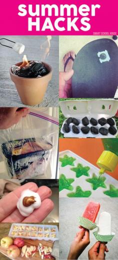 Love the table top s'mores idea!