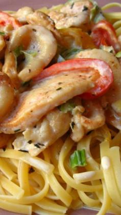 
                    
                        Cajun Chicken Pasta Recipe
                    
                