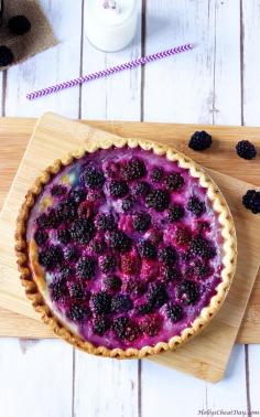 
                    
                        EASY BLACKBERRY CUSTARD PIE
                    
                