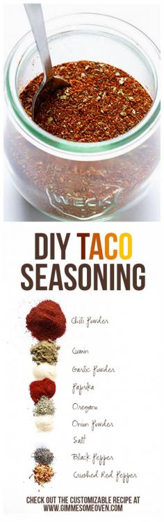 Homemade Taco Seasoning Recipe