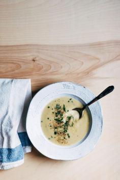 
                    
                        potato, leek and fennel soup // brooklyn supper
                    
                