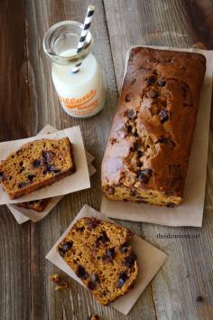 
                    
                        Chocolate Chip Pumpkin Bread Recipe
                    
                