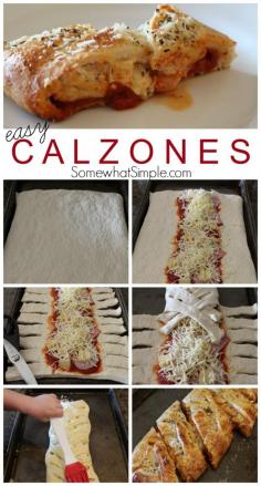 BBQ Chicken Calzones