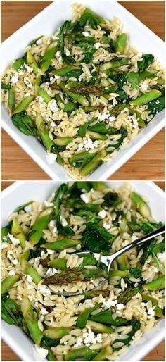 Asparagus salad