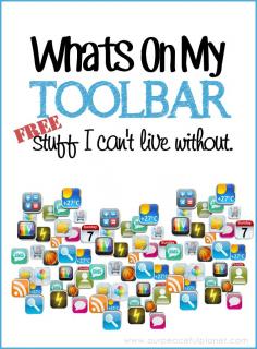 Whats On My Toolbar Awesome - Free Sites and Software #toolbar #computer #internet
