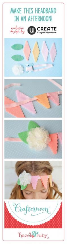 
                    
                        Felt Bunting Headband by U Create and Crafternoon
                    
                