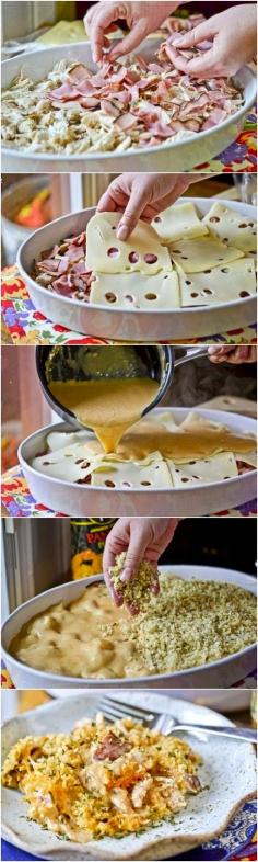 Chicken condon bleu casserole