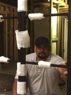 
                    
                        Steel Windows being installed!!
                    
                