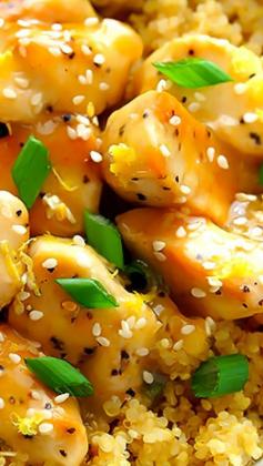 
                    
                        Skinny Honey Lemon Chicken Recipe ~ Quick and easy to make, full of flavor, and much lighter than traditional fried lemon chicken!
                    
                