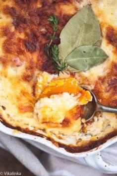 Butternut Squash Delfinato aka Butternut Squash gratinate.