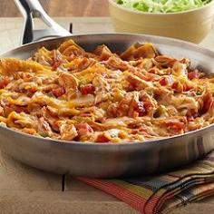 ROTEL Chicken Enchilada Skillet - This is one of my faves! SOOOO easy! (9 Weight Watchers Points Plus)