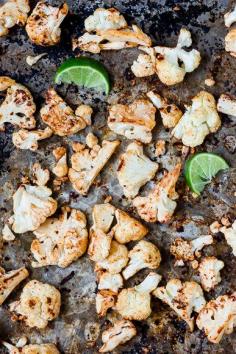 
                    
                        Chipotle Lime Roasted Cauliflower
                    
                