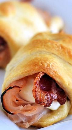 Chicken & Bacon Ranch Crescents | SBR Creamy Ranch, Bacon & Mozzarella Cheese