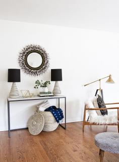 
                    
                        My Living Room Before and After - Sugar and Charm - sweet recipes - entertaining tips - lifestyle inspiration
                    
                