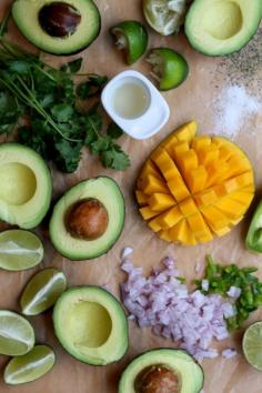 Mango and Jalapeño Guacamole // joy the baker