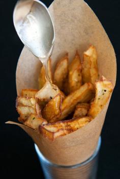 Eggplant Fries With Honey GREAT alternative to Potato French Fries!