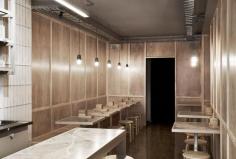 
                    
                        Christopher Elliott’s work offers a restrained palette of simple hand-crafted materials that reflect the atmosphere of Tom, Dick & Harry Café in South Yarra
                    
                