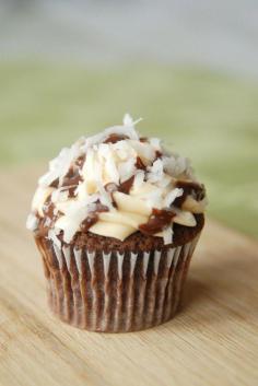 Samoa Cupcake he loves these girl scout cookies