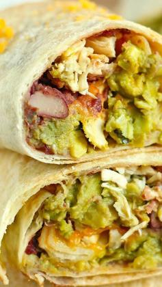 
                    
                        Baked Chicken Avocado Chimichangas Recipe
                    
                
