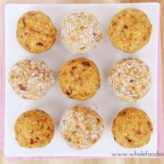 
                    
                        carrot cake bliss balls
                    
                